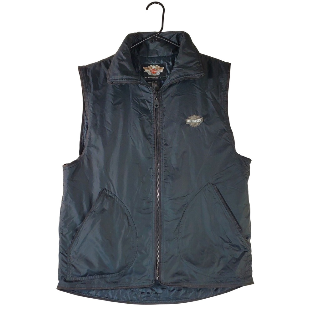 Harley-Davidson Mens Black Thinsulate Heated Liner Vest M 98108-04V 12V Only